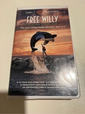 Willy 1 Original 1993 VHS Clamshell Case Movie FACTORY